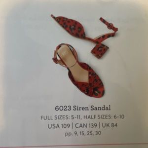 Cabi siren sandal. Size 9. Worn once.